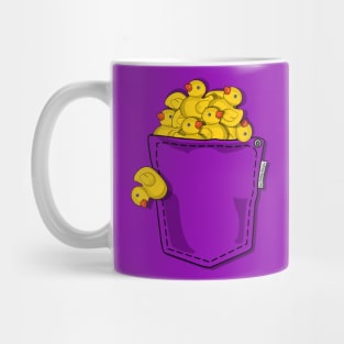 Ducky Invasion Pocket Mug